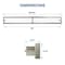 Luxrite 36 Inch LED Vanity Light Brushed Nickel 3CCT 300K-5000K 30W 2100LM Dimmable Over Mirror Light LR32133-1PK - alternate 8